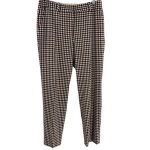 MM Lafleur Checkered Pants - Black, White, Brown